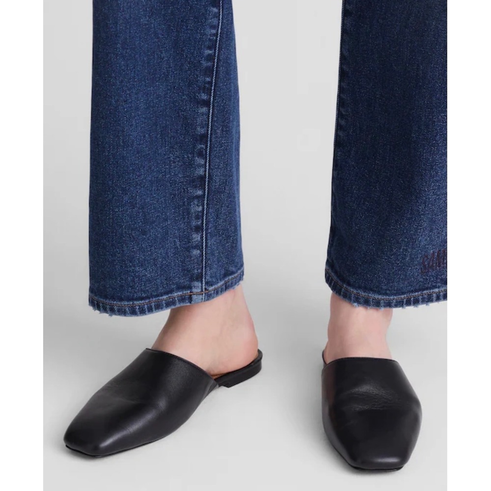 MADEWELL The Mylie Glove Mule Size 10 Black NEW Career Casual Leather Slide